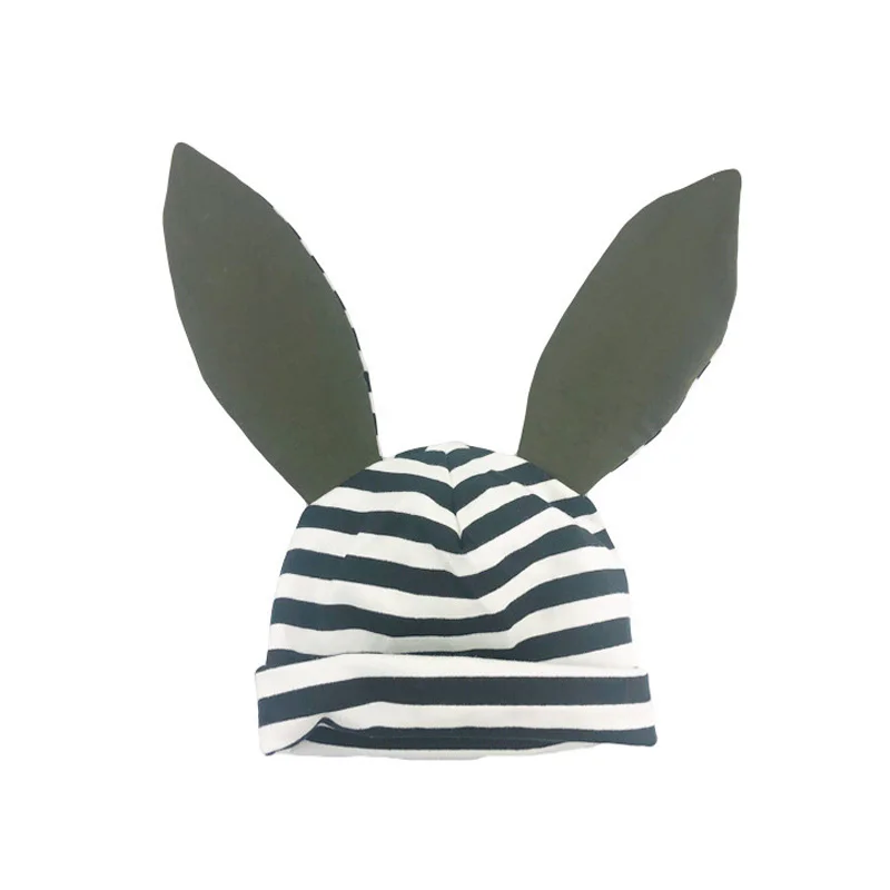 New Baby Hat Long Bunny Ears Beanie Newborn Hat for Girls Cap Cotton Baby Boy Hat Infant Toddler Hats 1PC