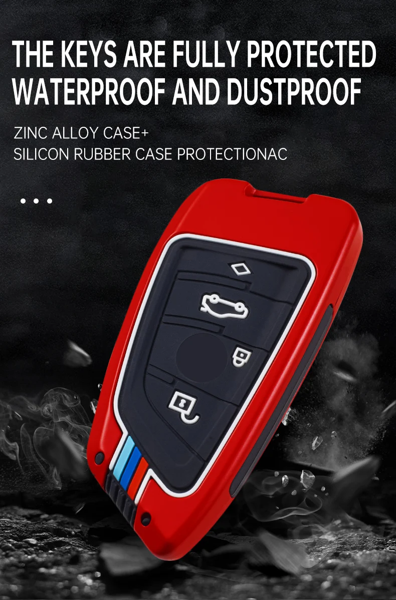 Nuova copertura della cassa chiave dell'automobile in lega colorata per Bmw F20 G20 G30 X1 X3 X4 X5 G05 X6 accessori supporto per auto-Styling protezione Shell 13 Nuova copertura della cassa chiave dell'automobile in lega colorata per Bmw F20 G20 G30 X1 X3 X4 X5 G05 X6 accessori supporto per auto-Styling protezione Shell -