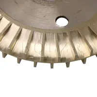 BQLZR 2 ชิ้น 6 ซม. OD 1.2 ซม. ID ทองเหลืองสองด้าน Keyway ใบพัดปั๊มอุปกรณ์เสริม 4