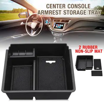 

1PCS Black Car Center Console Tray Armrest Storage Box for Ford Ranger 2012 2013 2014 2015 2016 2017 2018 Left Driving