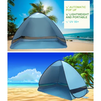 

2 Person Portable Tent Instant Pop Up Tent Waterproof Automatic Outdoor Hiking Camping Tent