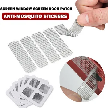 

1/2/3/5/10/20Pcs/Set Screen Repair Stickers Fix Net Mesh Window Screen forHome Anti Mosquito Fly Bug Repair Screen Patch Sticker