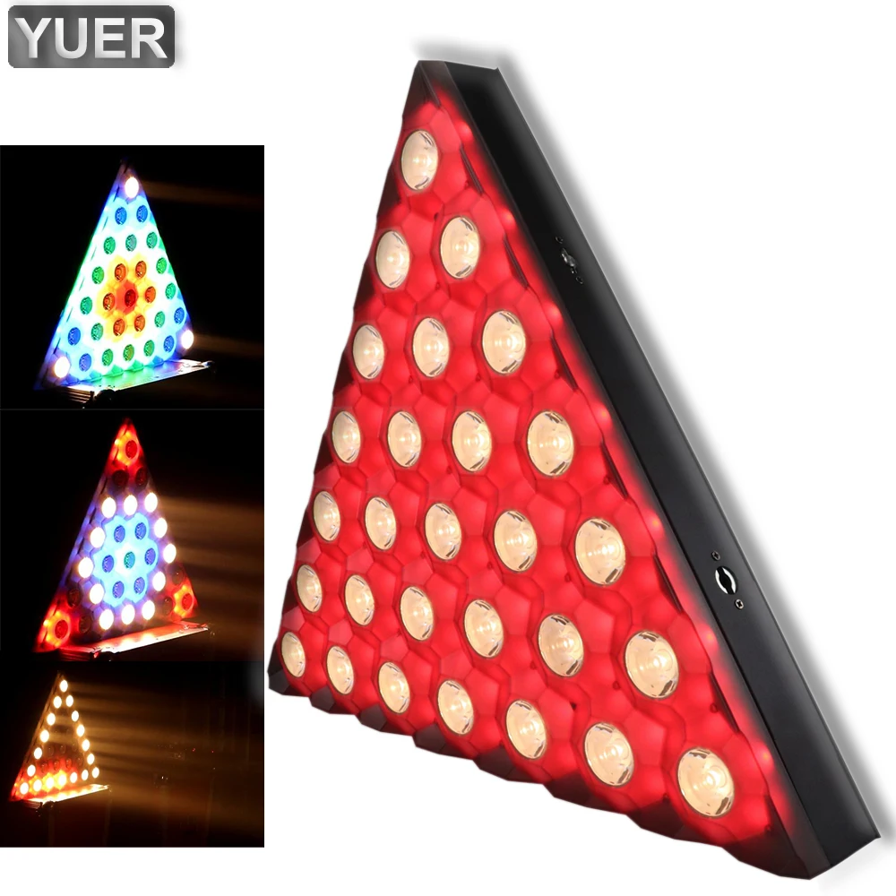 

16Pcs/Lot 190W LED Triangle Matrix light DMX 512 Single Control Beam Strobe Effect Light For Christmas DJ Disco KTV Home Party