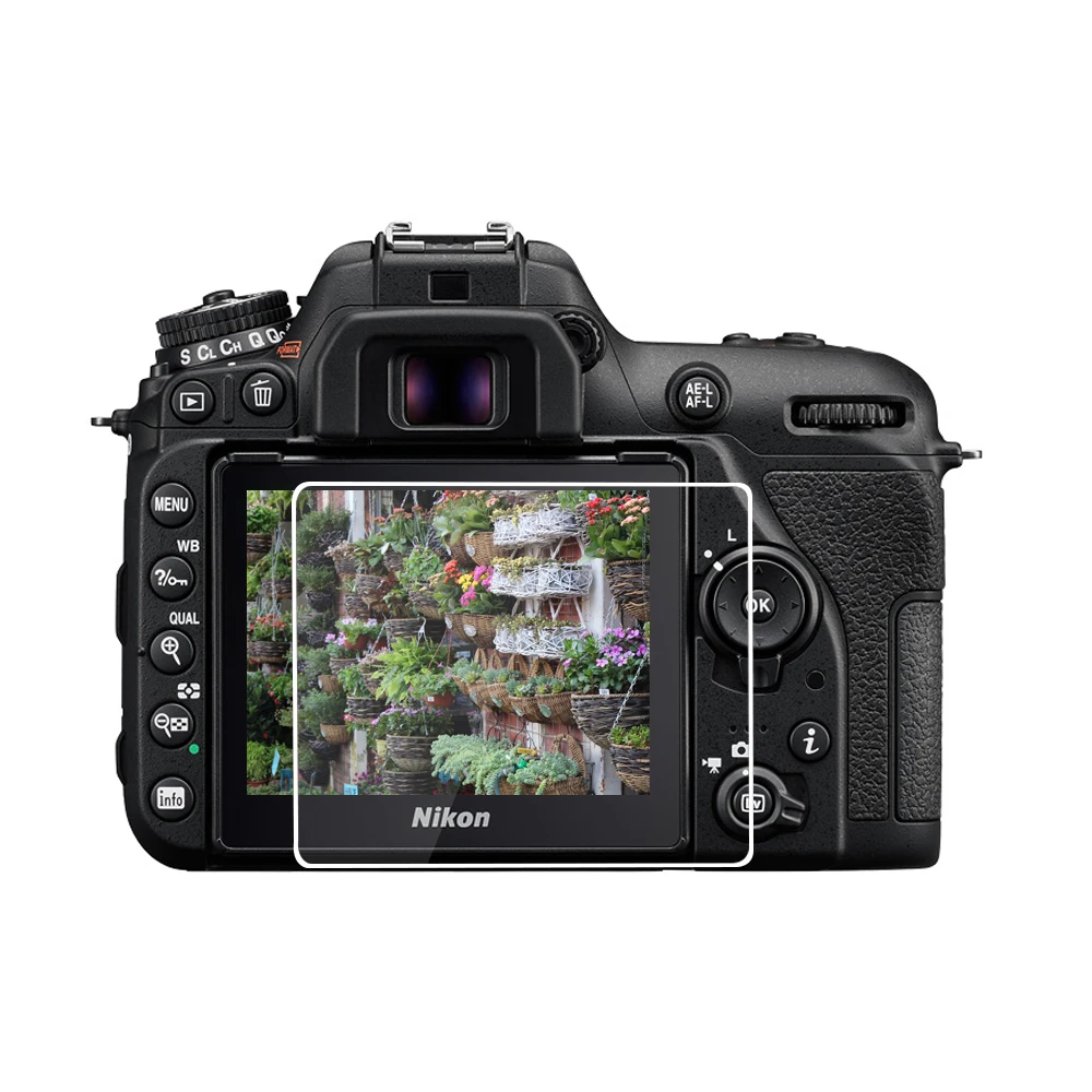 Для Nikon D3300 D3400 D3500 D5300 D5500 D5600 D7000 D700 Z6 Z7 Защита экрана Защитная пленка для ЖК камеры