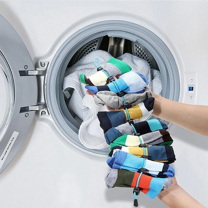 Home socks hanging rope creative multi-function Washing clothes Basket Net