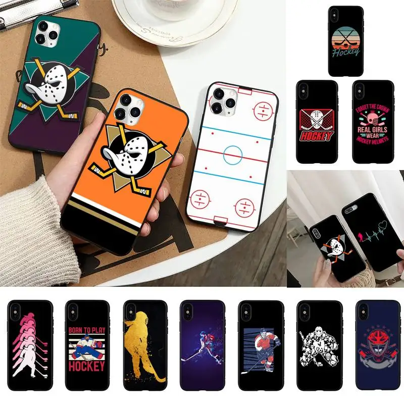YNDFCNB чехол для телефона с рисунком спортивной мамы и хоккея на льду iPhone 11 12 13 mini pro