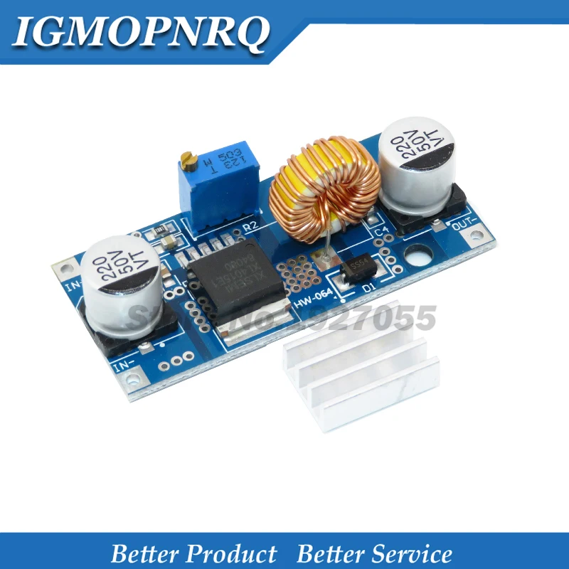 

1PCS 5A XL4015 DC-DC Step Down Adjustable Supply Module Lithium Charger