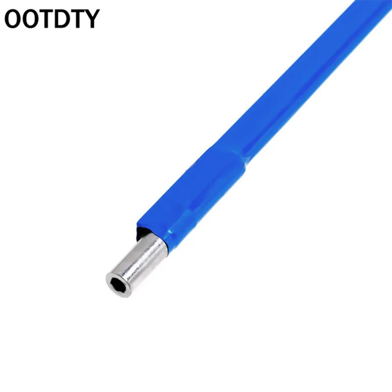 OOTDTY 6Pcs Adjustment Steel Double Truss Rod 418mm For Electric Guitar Luthier Two Way