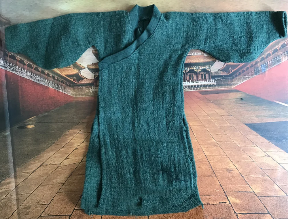 1/6 масштаб древнее пальто халат одежда для 12 дюймов экшн фигурки Guan Yu Zhang Fei Jinyi Wei