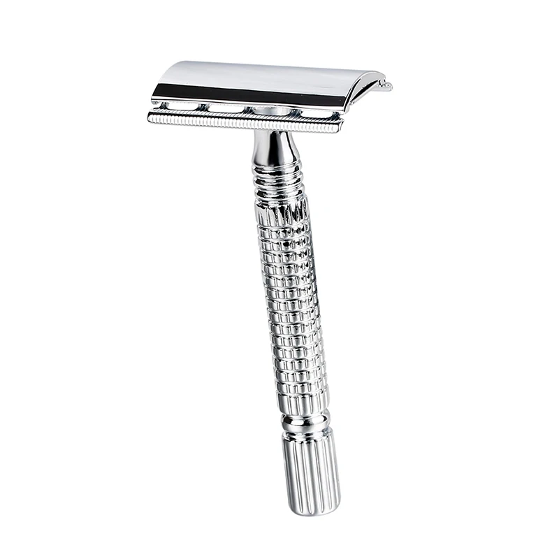Get This Safety Razor Manual-Shavers Short-Handle Shaving-Pack Travel-Case 1-Blade Classic Double-Edge 0BJ17wWdJ
