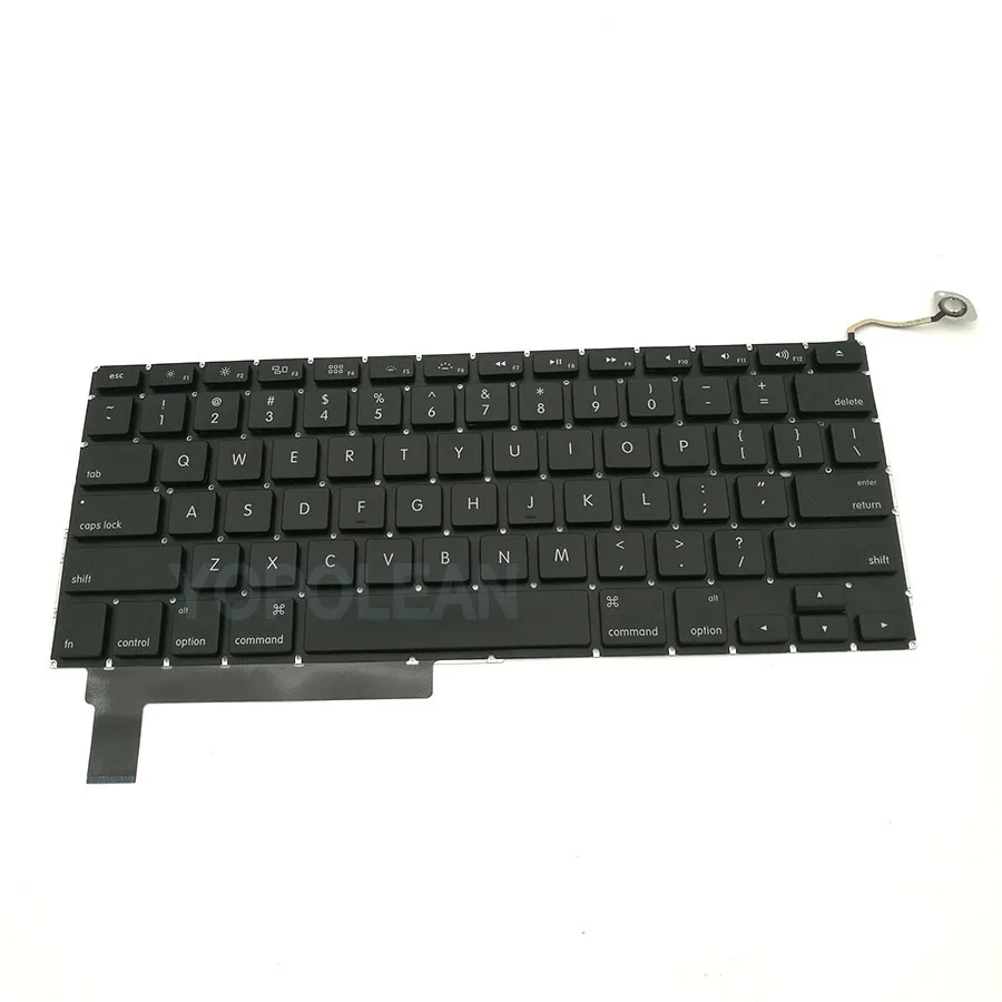 Новая английская клавиатура US для Macbook Pro Unibody 15 дюймов A1286 2009 2010 2011 2012