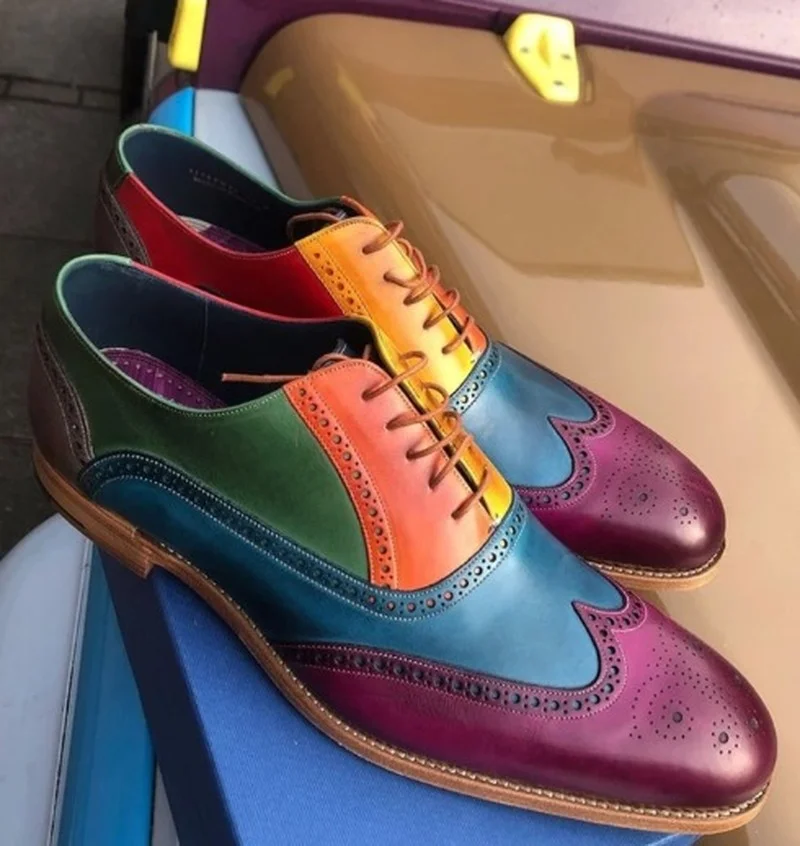 Zapatos De piel sintética De alta calidad para Hombre, calzado con correa De monje, diseño elegante, informal, Formal, Oxfords, HB001