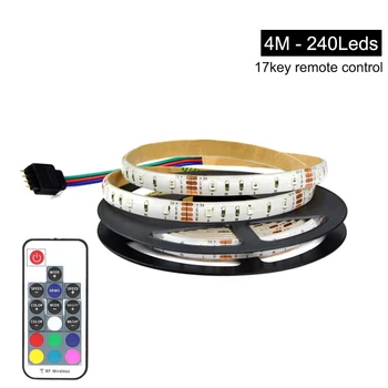 

With Remote Controller Easy Install Ribbon IP65 Waterproof Wedding Party TV Backlight Home Decor LED Strip Light RGB Free Cut
