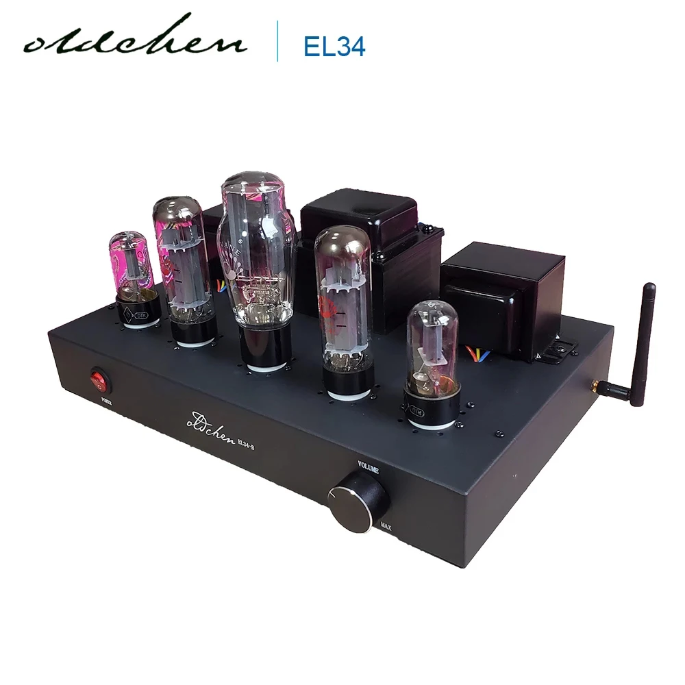 Ламповый усилитель Laochen EL34 класса A чистый Предварительный Hifi домашний | Усилители мощности -1005002838660768
