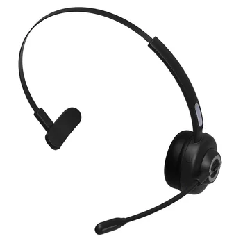 

With Mic Bluetooth Headset Clear Voice Call Center Cell Phone Music Active Noise Reduction Unidirectional Talking Rechargeable