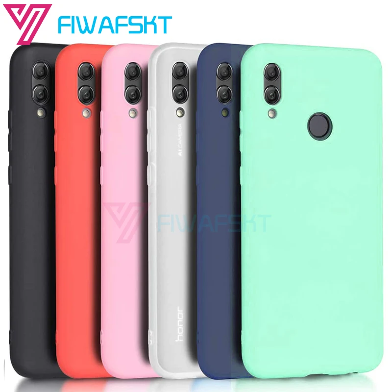 Матовый мягкий чехол из ТПУ для Huawei Honor 9A 9C 9S 9X Pro Premium 8A Prime 8X 8S 8 Lite 7A 7C 7S 7X