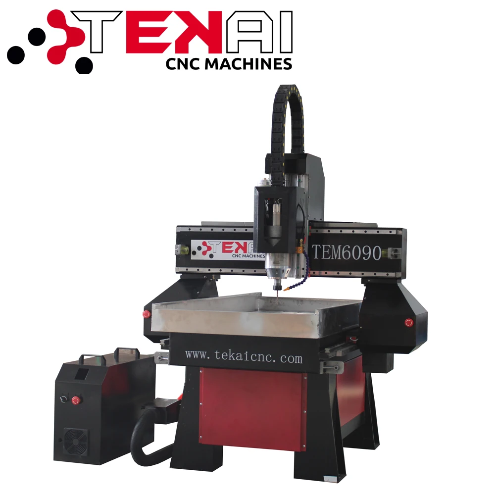 Tekai оборудование для малого бизнеса 6090 CNC металлический фрезерный гравировальный