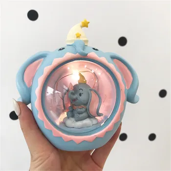 

Disney Dumbo Night Light Resin Figures Home Decoration Toys Brinquedo Collectible Toy Kids Birthday Gift M4776