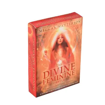 

The Divine Feminine Oracle: A 53-Card Deck & Guidebook for Embodying Love Board Game Tarot Playing Card