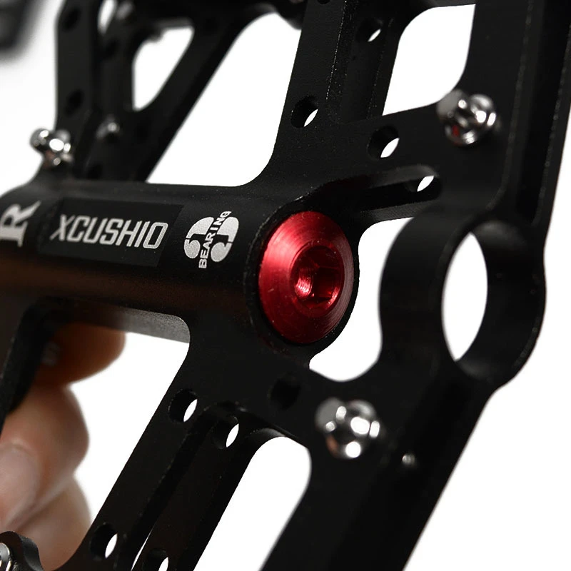 XC USHIO велосипедная Педаль Горный велосипед герметичный подшипник ЧПУ Алюминиевый сплав велосипедные педали титановый цвет для BMX шоссейные велосипедные запчасти