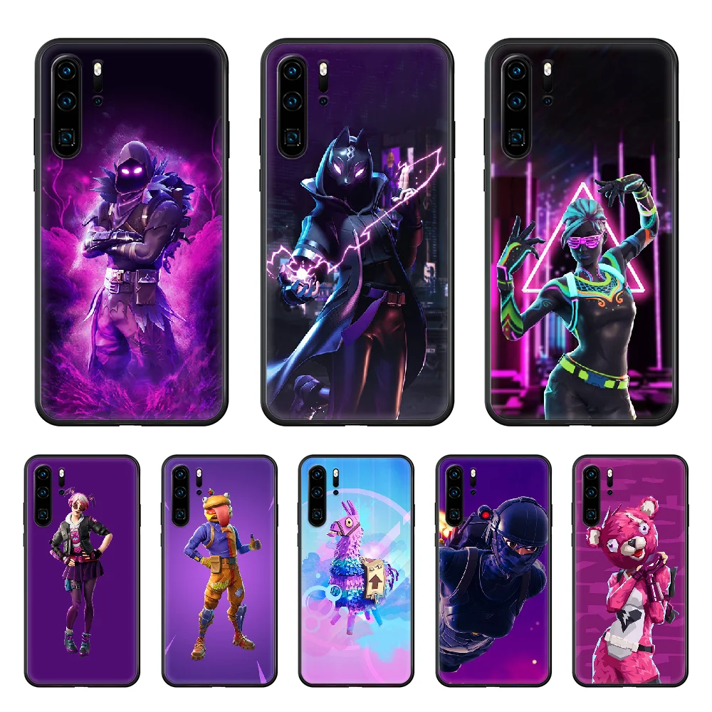 

game battle royale Phone Case cover For huawei p 8 9 10 20 30 40 P pro Smart 2019 Z lite mini black shell art prime pretty