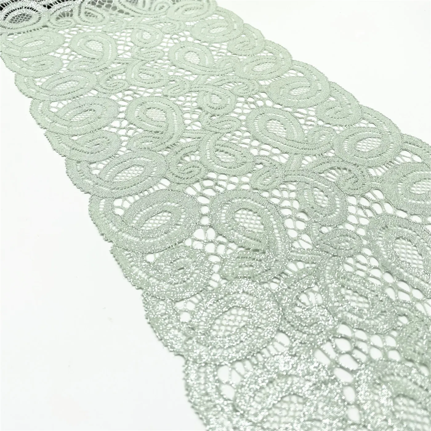 3y/lot 7 1/2 inch 19cm Light Green With Foil 1