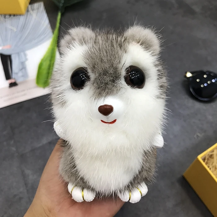 

Copenhagen mink fur squirrel doll pendant lovely bag pendant cute squirrel doll key chain