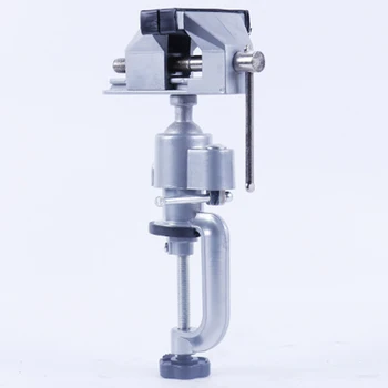 

Vises Bench Swivel W/ Clamp 3" Tabletop Vise Tilt Rotates 360° Work Bench Tool High Quality
