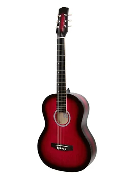 

M-313-rd acoustic guitar, red, AMISTAR