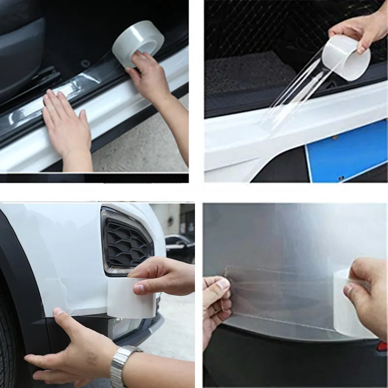 Brounit Car Door Edge Guards | 3cm X 10m Transparent Protection Film With Install Tool - View #10