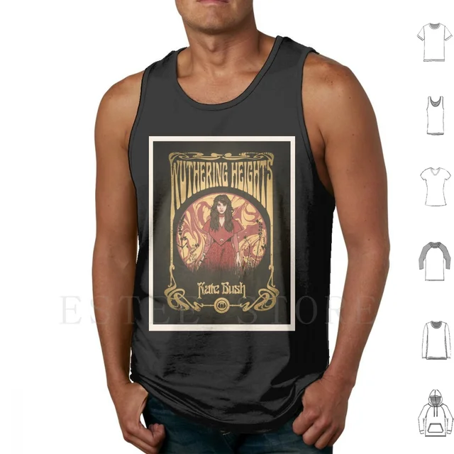 Kate Bush Wuthering Heights Tank Tops: A Stylish Piece for the Spring and Summer