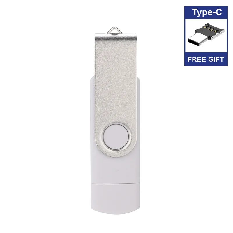 

Gift Type-C adapter Best 2 in 1 otg Pen drive OTG 8G 16G 32GB 64GB 128GB Usb Memory Stick Flash Pen Drive OTG Pendrive USB