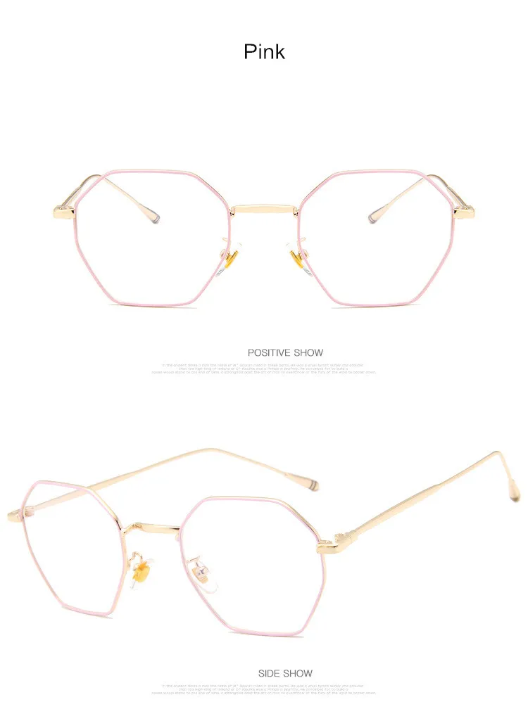 KOTTDO, Модные металлические полигональные мужские очки, оправа, винтажные оптические очки, оправа для глаз, женские прозрачные очки для близорукости