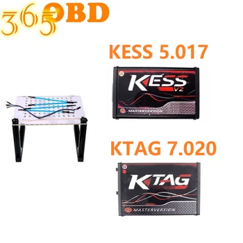 

KESS V5.017 KTAG V7.020 LED BDM Frame Programmer Full Set For KESS / KTAG Car ECU Chip Tuning Tool with 4 Probe Pens