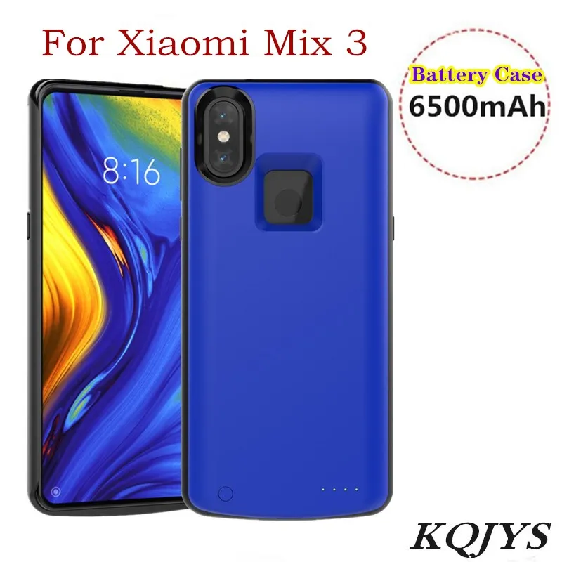 

KQJYS External Battery Charging Cover For Xiaomi Mix 3 Battery Case Portable PowerBank Battery Charger Cases For Xiaomi Mi Mix 3