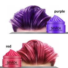 8 цветов временная краска для волос Восковая краска краска для волос восковой крем для мамы Onetime Формовочная паста краск Couleur Cheveux паста Прямая поставка воск для волос temporary hair dye для бабушки hair wax