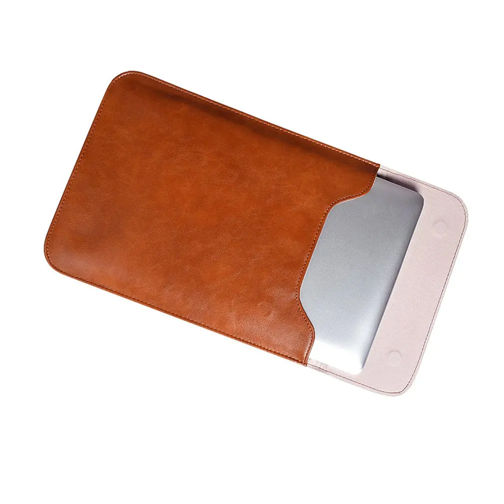 

PU Leather Business Style Fashionable Laptop Notebook Sleeve Case Carry Bag Shockproof Handbag Suitable For Macbook Air