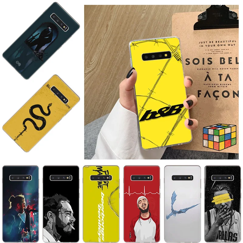 Чехол для телефона Samsung Note 20 Ultra 5G 10 8 9 M51 M31 M30 M21 M11 A22 A42 A01 A02 A10 Post Malone Beerbongs мягкие