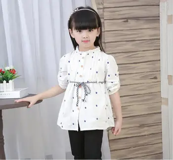 

5 Pcs/lot High-quality Fashion Embroidery Summer Long Sleeved Elegant Princess Girl Dress Kids Graceful Gauze Dress