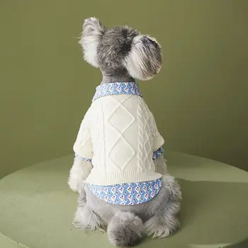 

Free Shipping Dog Clothes Dog Sweater Classic Design Fashion Style Yorkie Poodle Cats Pet French Pull Maltese Drop Shipping