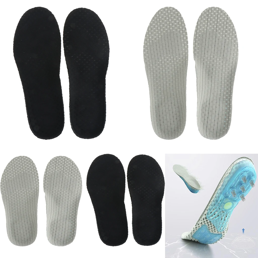 

1 Pair Anti Deodorant Orthotic Sports Running Shoes Cushion Insoles Arch Support Shock Absorption Insoles
