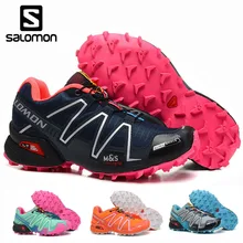 Salomon speed cross 3 III, женская обувь, высокое качество, Solomon, дышащие кроссовки, женские, для спорта на открытом воздухе, обувь для фехтования