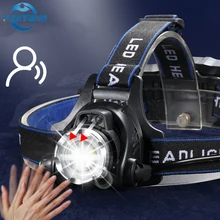 7000lms светодиодный налобный фонарь 3 режима T6/L2/V6 Zoomable светодиодный налобный фонарь вспышка светильник Фонарь налобный светильник с водонепроницаемым светильник для улицы, рыбалки