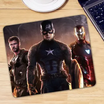 

Iron Man Thor Captain America Gaming Mause Mouse Pad PC Mousepad Gamer Mice Mat Desktop PC Computer for Office Game LOL