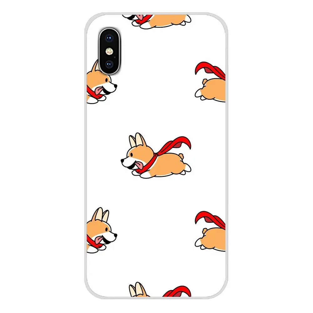 Для samsung Galaxy S3 S4 S5 Mini S6 S7 Edge S8 S9 S10 Lite Plus Note 4 5 8 9 Чехол для мобильного телефона Corgis pups kids design dog