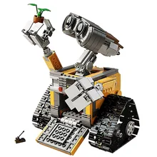 687 pçs wali robô ciência criativa tecnologia personificação blocos de construção tijolos diy educacional técnica brinquedos das crianças