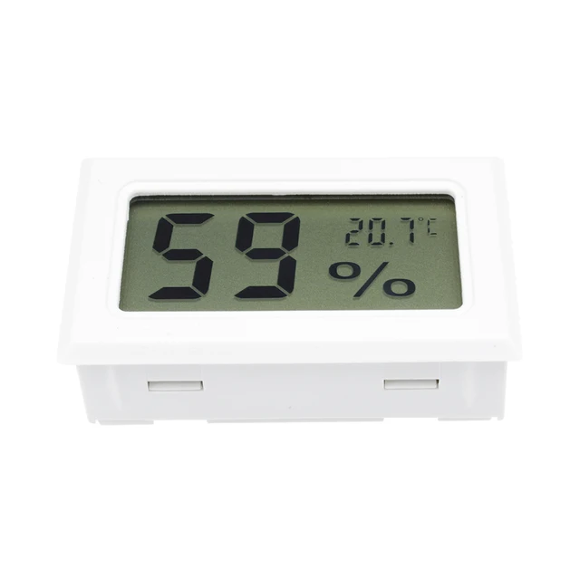 Mini Lcd Páratartalommérő Fagyasztó Hűtőszekrény -Hőmérő Digitális Hőmérő Higrométer -50 ~ 70 Hűtőhűtőhöz - Image 2