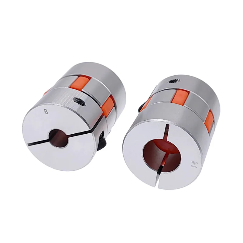 D30L40 Coupling 6/6.35/8/10/12/14mm stepper motor shaft coupler Flexible Jaw Spider Plum Shaft Coupler | Обустройство дома