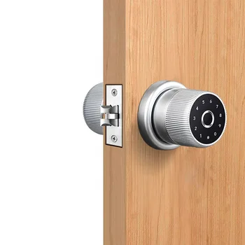 Home Security Wireless Bluetooth Digital Serrure De Porte Fechadura Eletronica Combination Smart Door Lock with Fingerprint 2