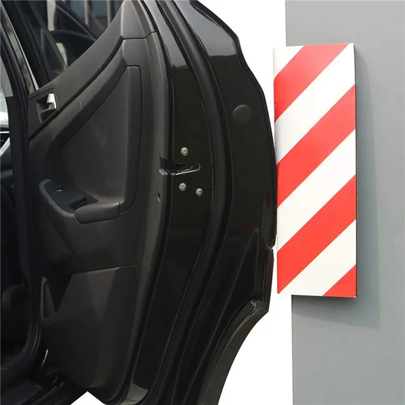 2PCS Car Foam Warning Signs Bumper Door Protection Exterior Anti-stick Scratch-resistant Parking Protector Car Door Garage
